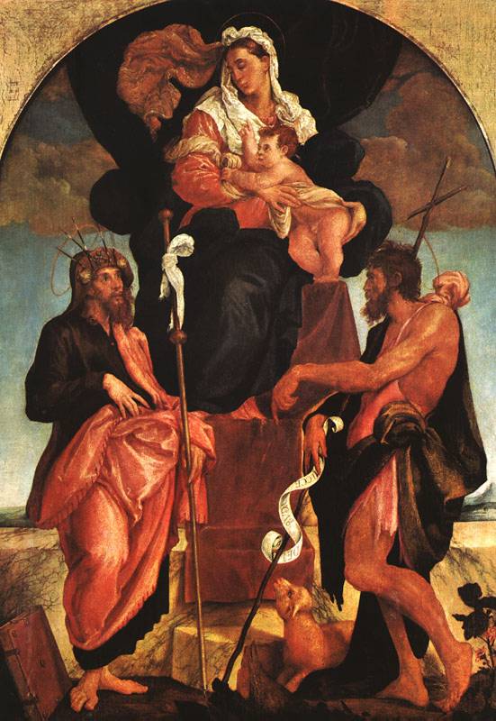 Madonna and Child with Saints ff